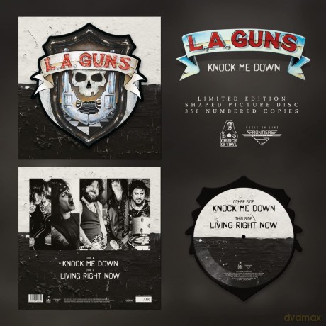 La Guns: Knock Me Down (Shaped Picture)