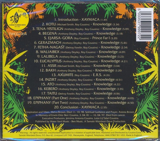 Knowledge-Kebra-Nagast: Knowledge-Kebra-Nagast [CD]