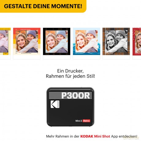 Kodak Mini 3 Retro 4Pass mobiler Fotodru