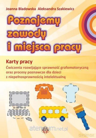 Poznajemy zawody i miejsca pracy Karty Pracy [KSIĄŻKA]