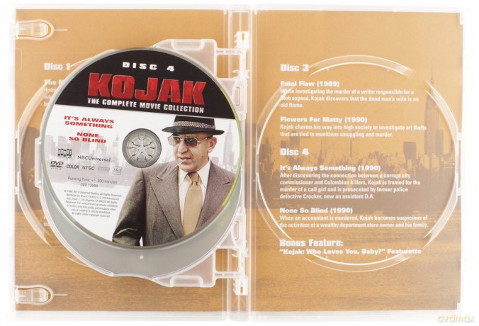 Kojak: The Complete Movie Collection [4DVD]