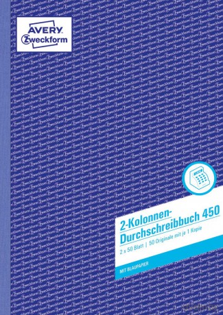 Kolonnenbuch,A4,2x50Blatt
