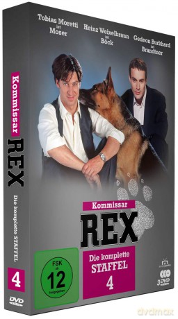 Kommissar Rex-Die Komplette 4.St [3DVD]