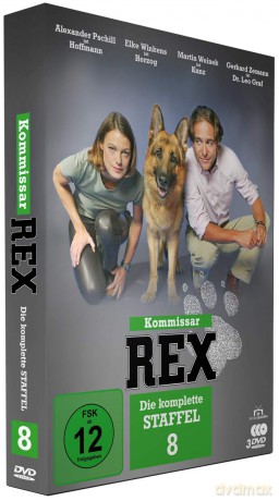 Kommissar Rex-Die Komplette 8.Staffel (3 [3DVD]