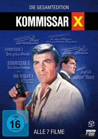Kommissar X-Die Gesamtedition: Alle 7 Fi [7DVD]