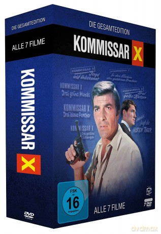 Kommissar X-Die Gesamtedition: Alle 7 Fi [7DVD]