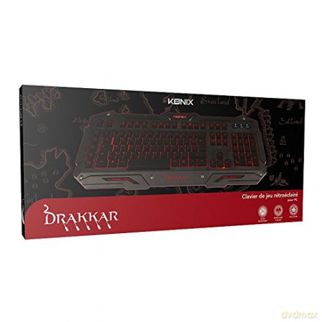 KONIX, Gaming keyboard Drakkar Midgard