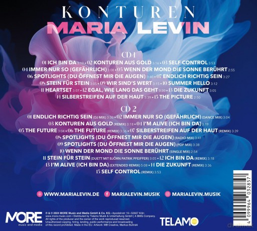 Levin,Maria: Konturen [2CD]