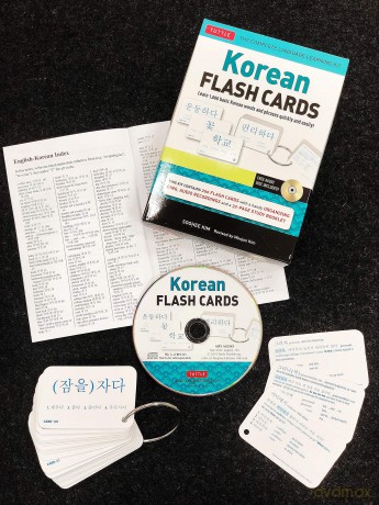 Korean Flash Cards Kit [KSIĄŻKA]