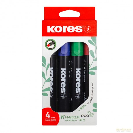 Koresâž: Kores ECO XP1 Permanentmarker farbsorti