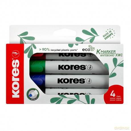 Koresâž: Kores ECO XW1 Whiteboard-Marker-Set far