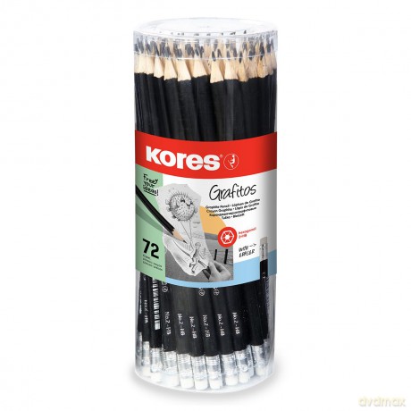 Koresâž: Kores GRAFITOS Bleistifte HB schwarz mi