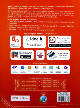 Progetto Italiano Nuovo 2B podręcznik + ćwiczenia [KSIĄŻKA]+[2CD]