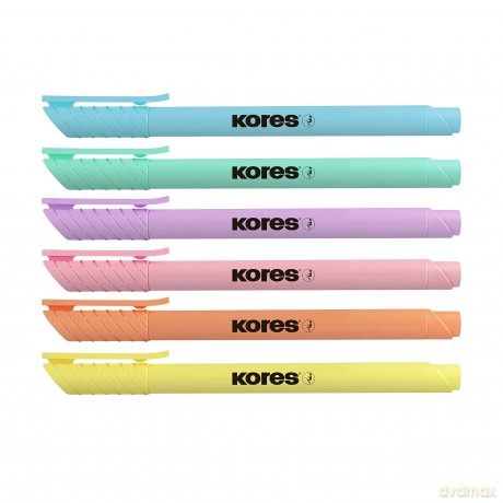 Koresâž: Kores Highliner Pastell Textmarker farb