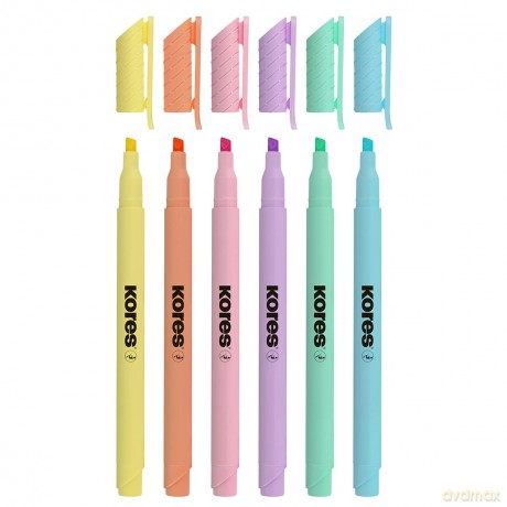 Koresâž: Kores Highliner Pastell Textmarker farb