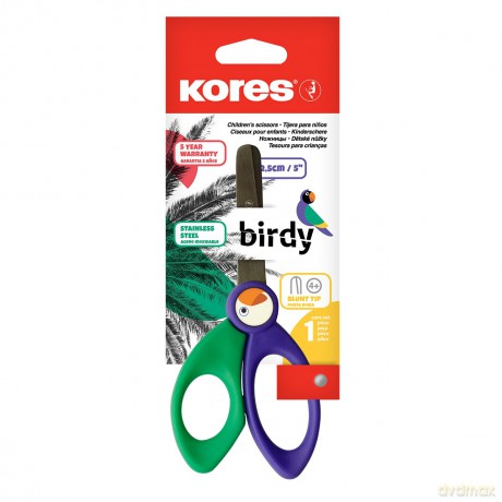 Koresâž: Kores Kinderschere Birdy farbsortiert 1