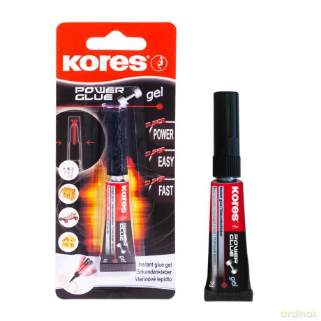Koresâž: Kores Powerglue Gel Sekundenkleber 3,0