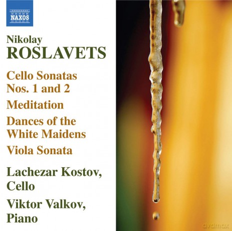 Kostov: Kostov/Valkov-Roslavets:Cello/Piano Works [CD]