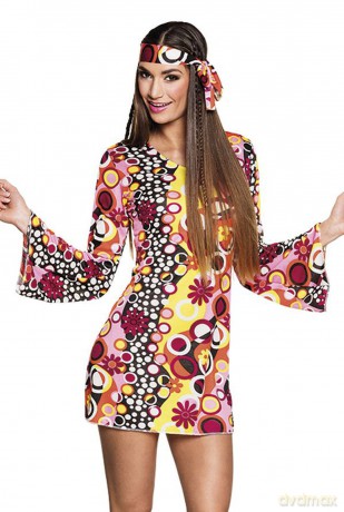 Kostuum Groovy girl (M)