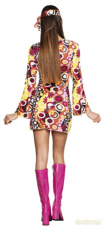 Kostuum Groovy girl (M)