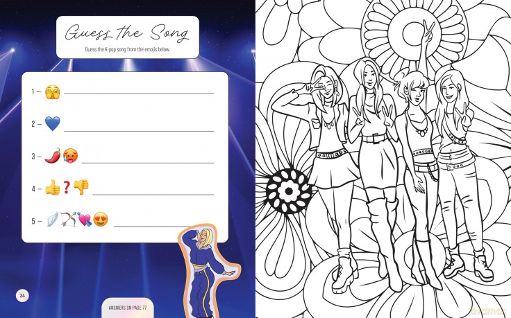 KPop Sticker Activity Book [KSIĄŻKA]