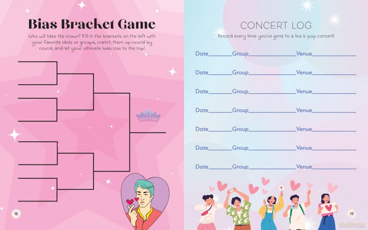 KPop Sticker Activity Book [KSIĄŻKA]