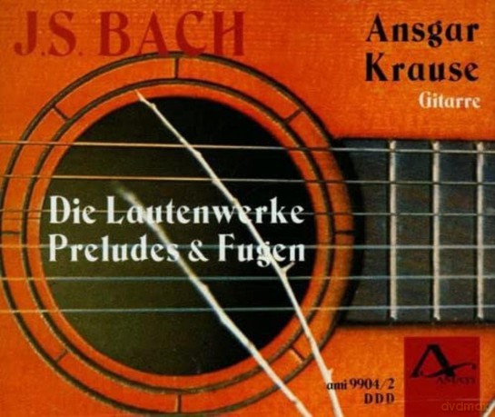 Krause Ansgar-The Complete Works For Lute: Krause Ansgar-The Complete Works For Lute [2CD]