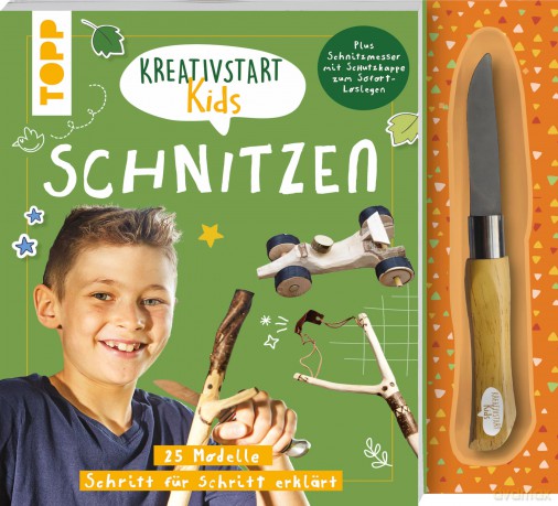 Kreativstart Kids Schnitzen AnleitungenP10SpielwarenDIVERSE530208393018.99113.10.20250571234 400878