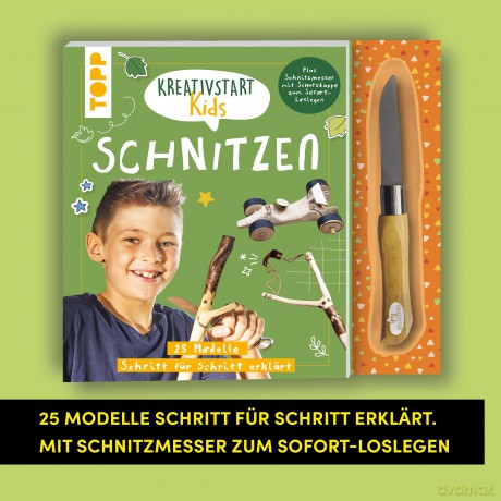 Kreativstart Kids Schnitzen AnleitungenP10SpielwarenDIVERSE530208393018.99113.10.20250571234 400878