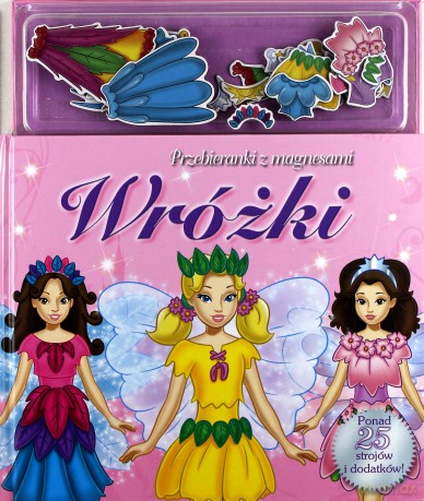 Przebieranka magnetyczna - Wróżki [KSIĄŻKA]