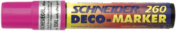 Schneider: Kreide-Marker 260 Leuchtrosa