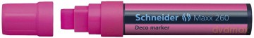 Schneider: Kreide-Marker 260 Leuchtrosa