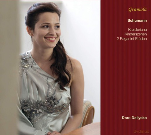 Deliyska,Dora: Kreisleriana/Kinderszenen/Paganinietźden 3/1/2 [CD]