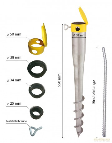 Krinner 20040 Kompakt Allround Set Boden