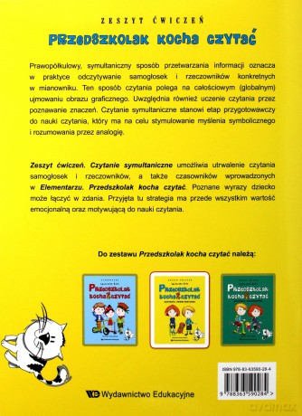 Przedszkolak kocha czytać. Czytanie symultaniczne [KSIĄŻKA]