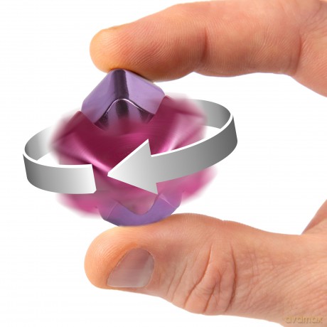 Kubus - Spinner - Roze/Paars