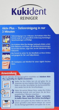 Kukident Aktiv Plus Gebissreiniger-Tabs