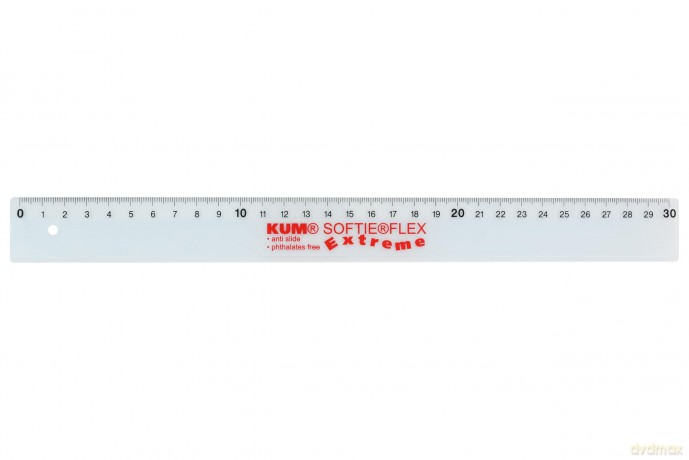 Kum: KUM Lineal L03 Softie Flex 30,0 cm, tran