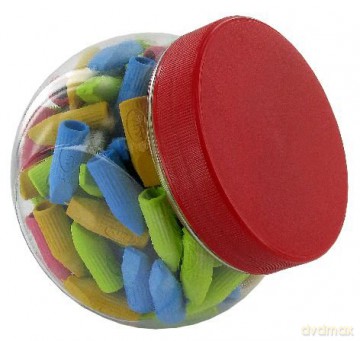 Kum: KUM Radiergummi Mini-Cap farbsortiert, 1