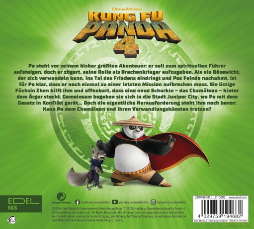 Kung Fu Panda: Kung Fu P.-(4)HSP Kino [CD]