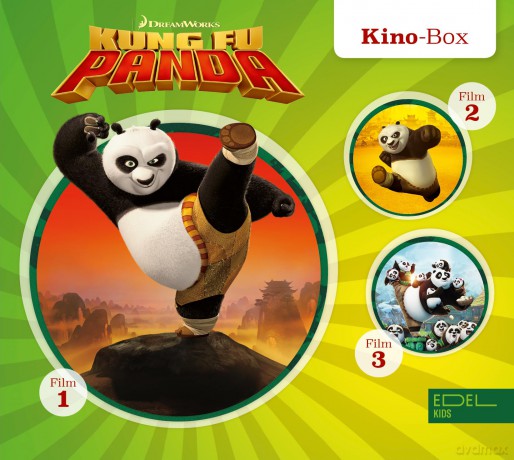 Kung Fu Panda: Kung Fu Panda-(1-3)Kino-Box [3CD]