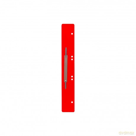 Kunststoff-Heftstreif. XL rot