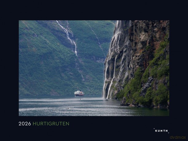 Kunth: KUNTH Monats-Wandkalender Hurtigruten 20
