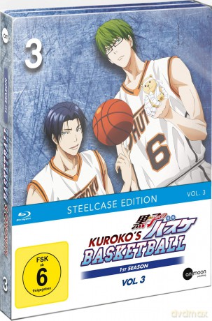 Kuroko's Basketball Season 1 Vol.3 [Blu-Ray]