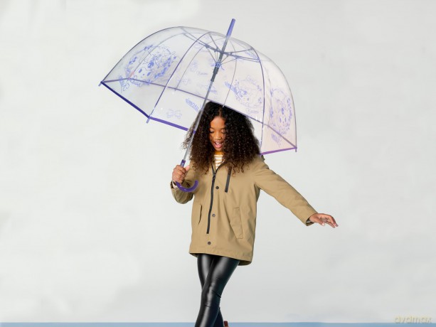 KUROMI - Manual Transparent Umbrella 57