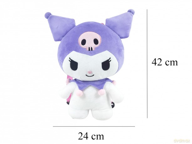 KUROMI - Purple - Plush Backpack - 35cm
