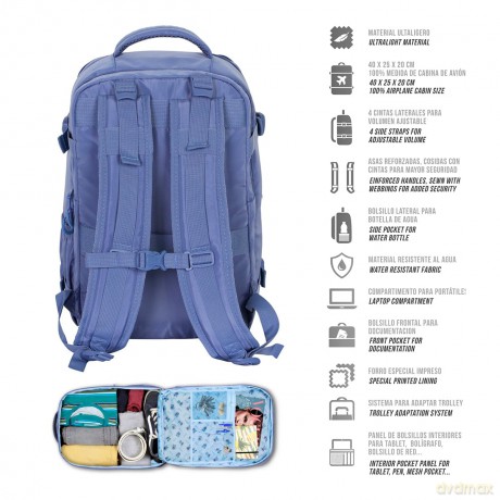 KUROMI - Varsity - Cabin Travel Bag Merc