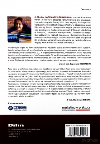 Public relations w zarządzaniu sytuacjami [KSIĄŻKA]