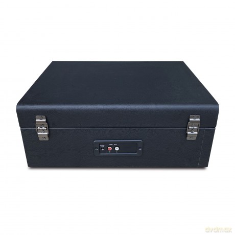 Music Protection: Kxrm28b - Full Colour Table Top Record Player - Black