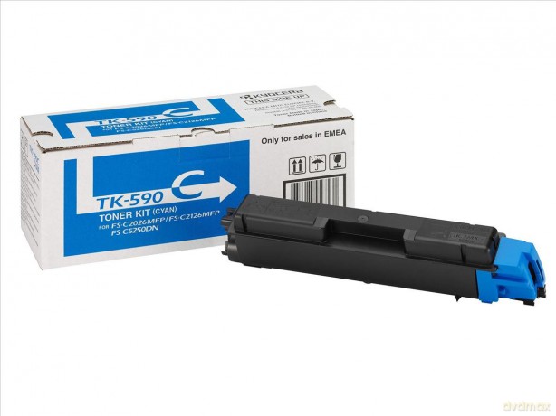 KYOCERA Lasertoner 1T02KVCNL0/TK590C cya